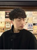 【マッシュパーマ】