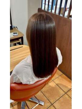 ダアッカ(da acca) 【髪質改善、ナチュラルブラウン】河原町/三条/縮毛矯正/艶髪