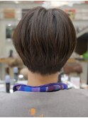 直毛多毛毛量襟足浮き癖悩みベリーショート丸みくびれ頭の形