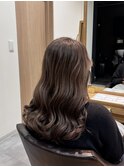 ミディアム×白髪ぼかしハイライト♪