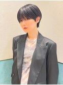 ハンサムショート/ショートボブ/20代30代40代50代/顔周りカット