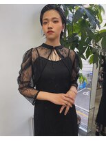 ウーフ(U-fu)&nbsp;ショート オールバック ヘアセット