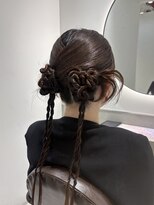 エンバイユアーズ 飯田橋店(eN° by youres)&nbsp;カチモリヘア　結婚式ヘアセット　ヘアアレンジ