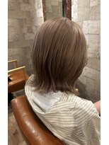 ヘアサロン アプリ(hair salon APPLI)&nbsp;王道に可愛い◎ミルクティーベージュ♪