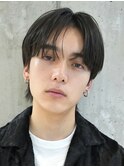 天神ニュアンスパーマカルマパーマセンターパートガイルヘア緩め