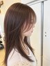 「安部限定」韓国風カット＋透明感カラー＋トリートメント