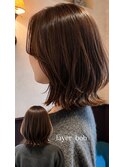 ▲ ダークパープル/くびれミディ/レイヤーボブ/韓国/107