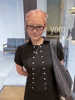 ヨロ(YORO)&nbsp;サラ＊【新潟/古町】ハイトーン ボブ