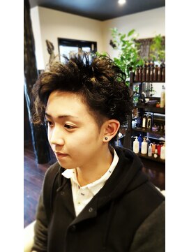 プーパヘアー メンズデザインファクトリー(pupa hair MEN'S DESIGN FACTORY) セクシーニュアンスパーマ