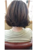 前下がりのボブカール♪