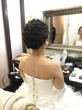 スパーク ヘアアンドフェイス(Spark HAIR&FACE) Sparkウエディングスタイル！[柳澤　陽光]