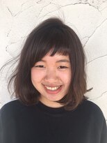 ルシード スタイル レクラ 栄生店(L'UCIDO STYLE L'eclat) 大人の切りっぱなしボブ