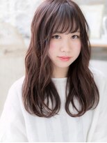 モッズヘア 越谷(mod's hair)&nbsp;*mod's越谷*ハイライト×ピンクベージュ×くせ毛風ウェーブa