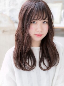 モッズヘア 越谷(mod's hair) *mod's越谷*ハイライト×ピンクベージュ×くせ毛風ウェーブa