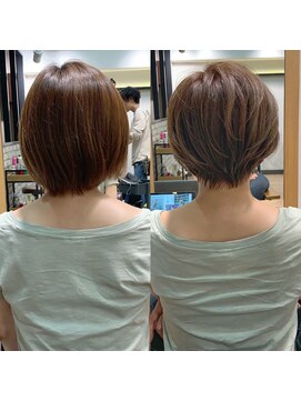 アヴァロン(AVALON) 30.40代にオススメ×丸みのあるひし形ショート◎