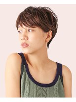 20代30代にオススメ／ショートウェーブパーマ