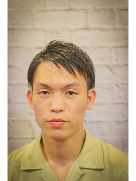 銀座マツナガ 新宿野村ビル店 ツーブロ×毛ながれ×束感