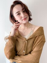 クラン 六甲道(Chlan)&nbsp;ゆるふわ外はねボブ×艶ブラウン