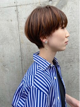 モリオ フロム ロンドン 大宮2号店(morio from London) 【なかじま ひびき】ナチュラルマッシュショート