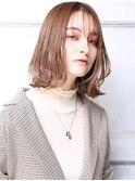 大人可愛い小顔美髪ツヤ髪こなれヘアバニラベージュA4