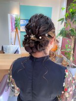 美容室 サボイ 高崎店(SAVOY)&nbsp;ルーズシニヨン