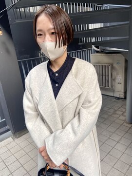 パープル(PURPLE) ショートボブ☆