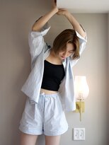 シテン(SITEN)&nbsp;ワンレンボブ/ベージュ