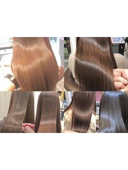 【アンモニア無配合！オイルテクノロジーが導くプレミアムなカラー体験、長持ちするツヤと奥深い透明感！】