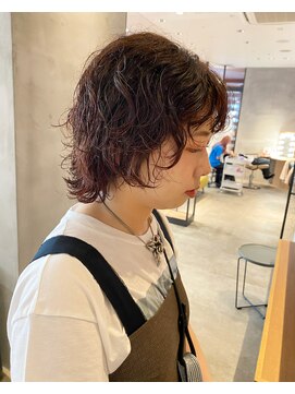 エル バイ ゼノン ビューティー(L by ZENON BEAUTY) おしゃれカジュアルモードウルフパーマ 年齢問わず可愛い