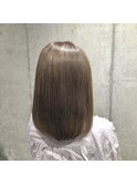 【白髪ぼかし】明るめアッシュベージュカラー