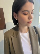 ヘアー アイス 御器所本店(HAIR ICI)&nbsp;大人可愛い小顔前下がりボブ×ナチュラルボブ×ミニボブ20代30代