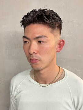 フランクスバーバーリザーブ 人形町店(FRANK’S BARBER RESERVE) オールバックパーマ　ｙ