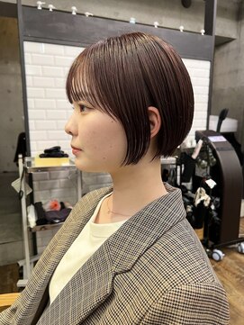 エムクランメイクス 原宿 表参道(m.clan MAKE'S) ショートボブ ショートヘア