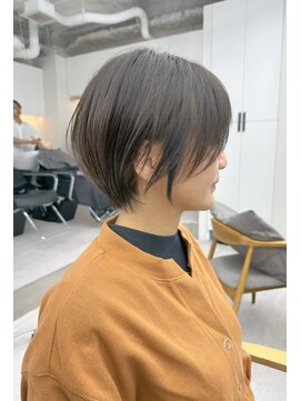 ビューナゴヤ 名駅(VIEW NAGOYA) 黒髪カタログ/ボブルフ/小顔に見せるヘア/ワンレン