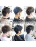 【男前コース】カット/眉カット/シャンプー.ヘアセット付6600⇒5500