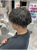 ツイストスパイラルパーマ×マッシュ