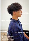 無造作シャドウマッシュパーマ大宮メンズカットパーマ美容室