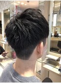 20代30代40代メンズツーブロック刈り上げビジカジオシャレ感
