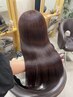 【学割U24★極艶髪を♪】鎖骨下～整えカット＋髪質改善トリートメント ￥7980
