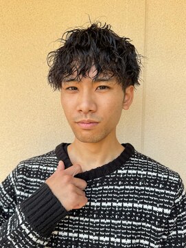 アリーム(Areem) ツイストスパイラルパーマメンズパーマメンズマッシュ高松香川