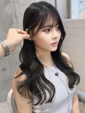 シー バイ ロンド 新宿(Sea by Lond) ミニウルフ×アプリコットオレンジ[ワイドバング/韓国]