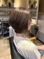 アグ ヘアー フラウ 名取手倉田店(Agu hair frau) ショートボブ☆さりげないハイライトが◎