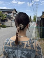 ニコヘアデザイン(nico hair design)&nbsp;nico MOTAI　タイトローポニー