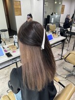 プライズ 所沢プロぺ通り店(prize)&nbsp;インナーミルクティー韓国風レイヤーカットハイトーン所沢