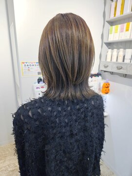 ヘア ケア ディエイチケー(HAIR CARE DHK) 透明感あるレイヤーボブ