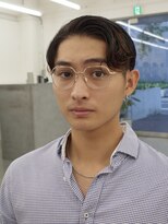 ヒュー 広島(HEW)&nbsp;松田翔太風/短髪黒髪/ツーブロック/刈り上げ/センターパート