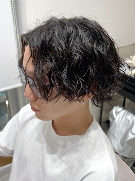 リ メイロ(Re.Meiro) ボブウルフスパイラル【メンズ/パーマ/眉毛/沖縄市/美里】