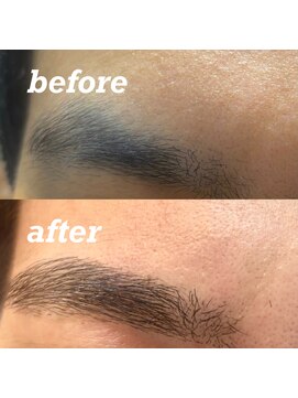 オリジンバイティアラ 横浜桜木町(ORIGIN by TIARA) 【men's style】眉ワックス