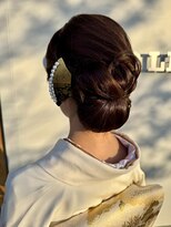 グッドライフヘアー(GOOD LIFE hair)&nbsp;『和髪タイトシニヨン×訪問着着付け』