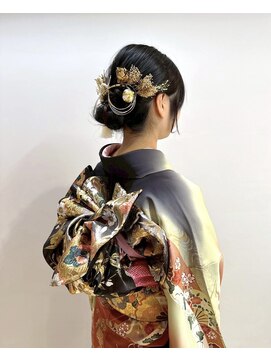 シエルブルー(ciel bleu) 成人式着付けヘアセット ダウンスタイル